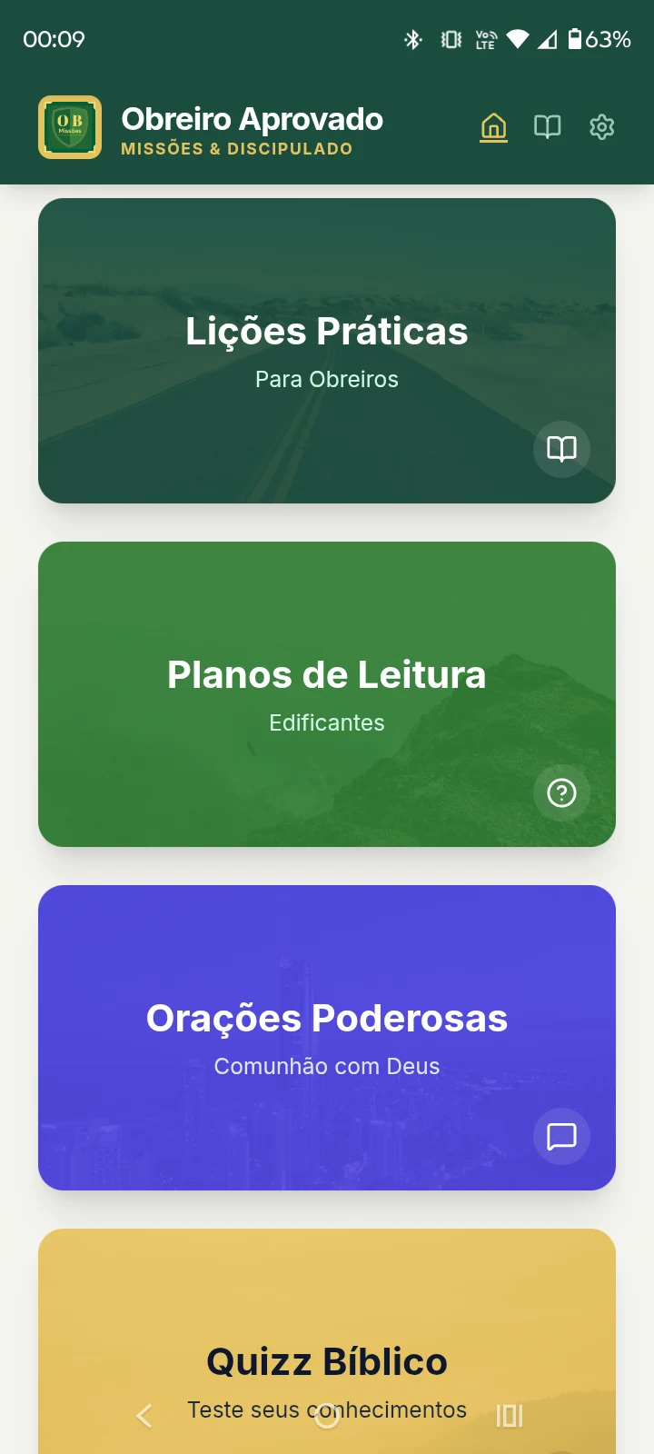 Dicas para Obreiros Aprovados screenshot