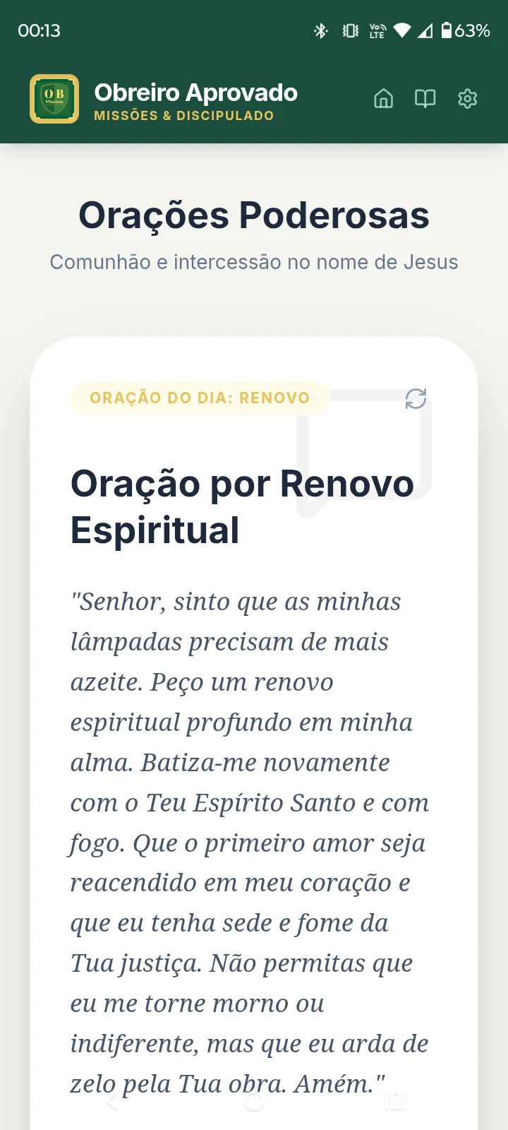 Dicas para Obreiros Aprovados screenshot