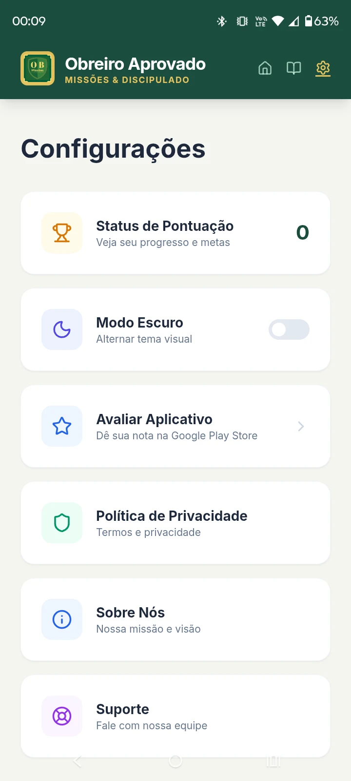 Dicas para Obreiros Aprovados screenshot